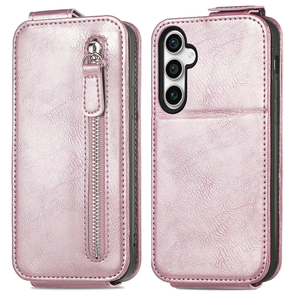 For Samsung Galaxy S23 FE PU Leather Stand Vertical Flip Phone Cover Wallet Protective Phone Case For Samsung Galaxy S23 FE PU Leather Stand Vertical Flip Phone Cover Wallet Protective Phone Case